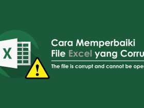 Cara memperbaiki file Excel yang corrupt