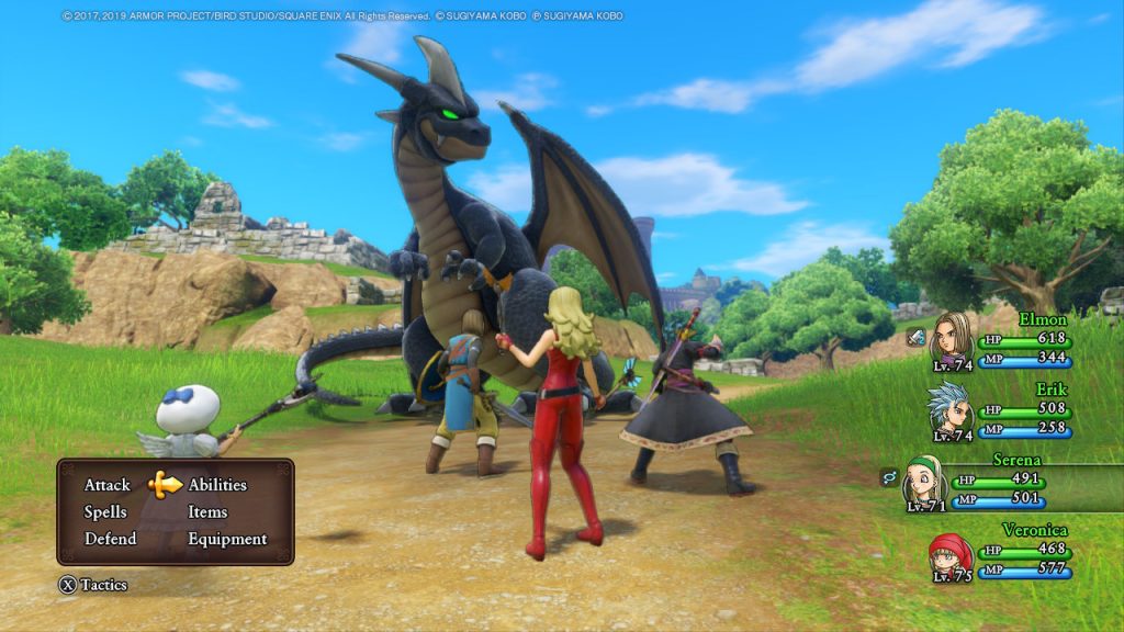 Cara main Dragon Quest XI Echoes of an Elusive Age