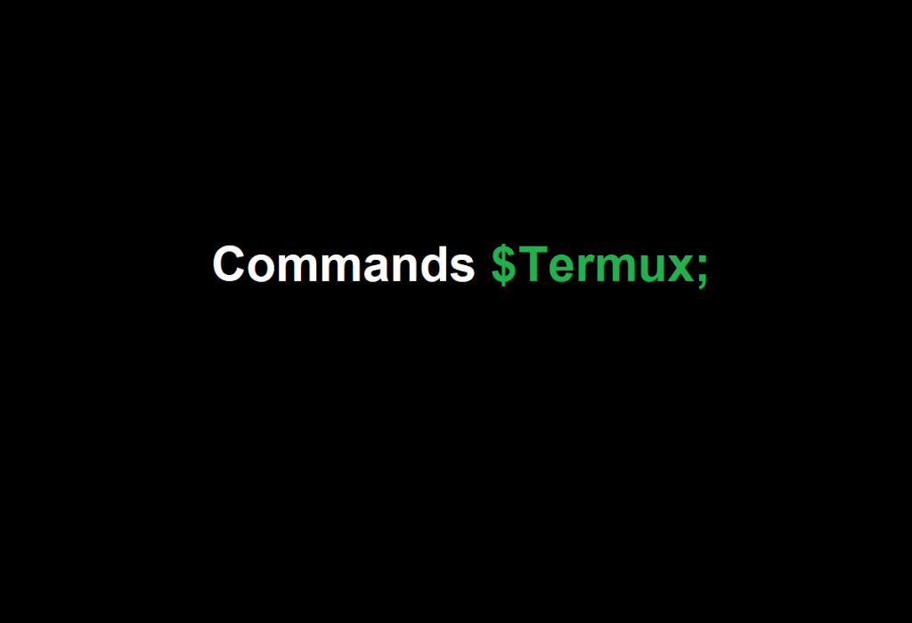 10 perintah dasar termux