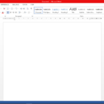 Cara Membuat  Blank dokument Microsoft Word